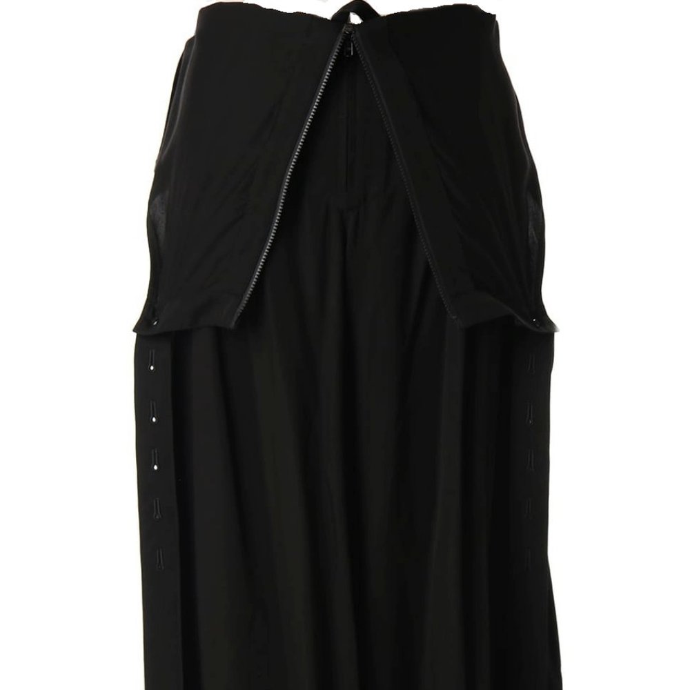 Yohji Yamamoto Pour Homme Convertible Overall - Black - Wool - Picture 7 of 14